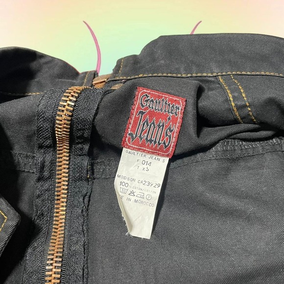 Rare 90s jean paul gaultier denim jacket - Picture 6 of 7